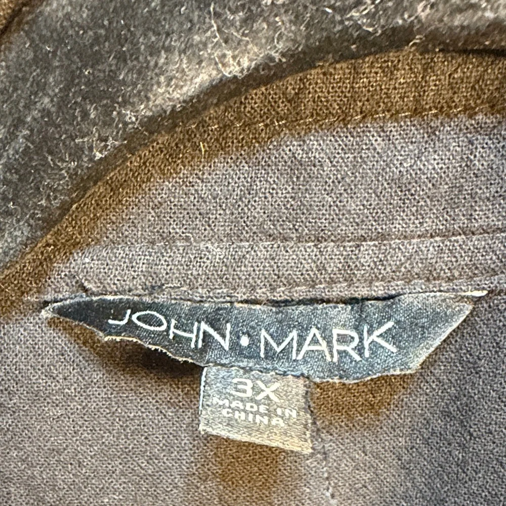 John Mark Multicolor Patchwork Women's Blazer - Picture 2 of 9